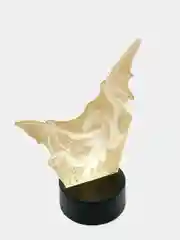 Лайм ночник светодиодный - 3D модель динозавра, 3 типа свечения LED