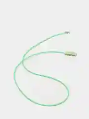 Зеленый кабель магнитный светящийся для зарядки iphone / micro usb / type-c