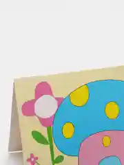 Конфетный аппликация с помпонами