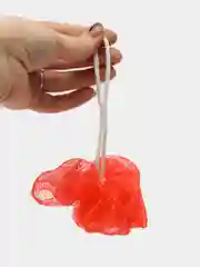 Красный мочалка бант для тела