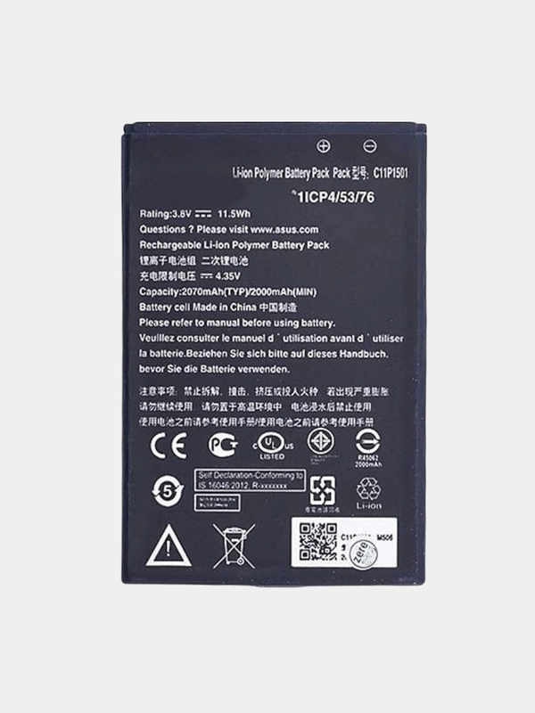 Аккумулятор Asus Zenfone 2 Laser 5.5", 6" / ZenFone Selfie (ZE550KG / ZE550KL) C11P1501 V
