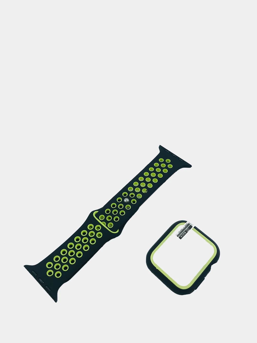 Лайм ремешок, бампер и стекло Apple Watch Classic 38 40 42 44 mm Series 1, 2, 3, 4, 5, 6, SE