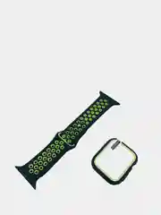 Лайм ремешок, бампер и стекло Apple Watch Classic 38 40 42 44 mm Series 1, 2, 3, 4, 5, 6, SE