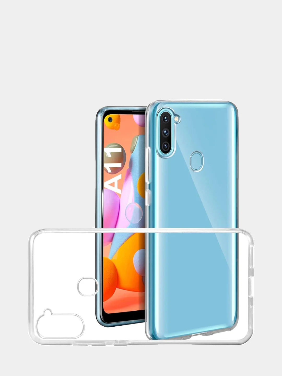 Силиконовый чехол Samsung A02 M02, A11 M11, A12 M12, A22 M32, A32, A41, A51, A52, A71, A72