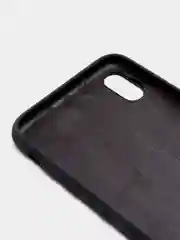 Угольный чехол Silicone Case силиконовый с микрофиброй IPhone 5/5s/SE 6/6s 7/8 7+/8+ X/XS / 11 / 12
