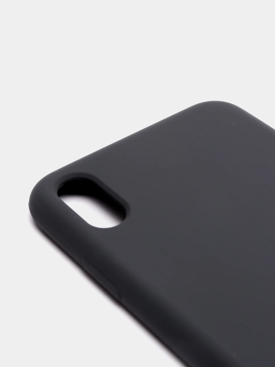 Угольный чехол Silicone Case силиконовый с микрофиброй IPhone 5/5s/SE 6/6s 7/8 7+/8+ X/XS / 11 / 12
