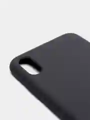 Угольный чехол Silicone Case силиконовый с микрофиброй IPhone 5/5s/SE 6/6s 7/8 7+/8+ X/XS / 11 / 12
