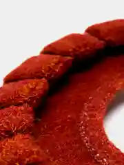 Бордовый чехол для сиденья унитаза