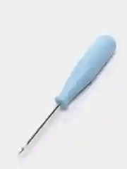 Голубой шило швейное, с крючком, 13 см