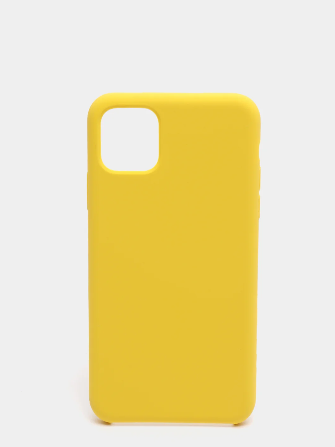 Желтый чехол Silicone Case силиконовый с микрофиброй IPhone 5/5s/SE 6/6s 7/8 7+/8+ X/XS / 11 / 12