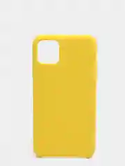 Желтый чехол Silicone Case силиконовый с микрофиброй IPhone 5/5s/SE 6/6s 7/8 7+/8+ X/XS / 11 / 12