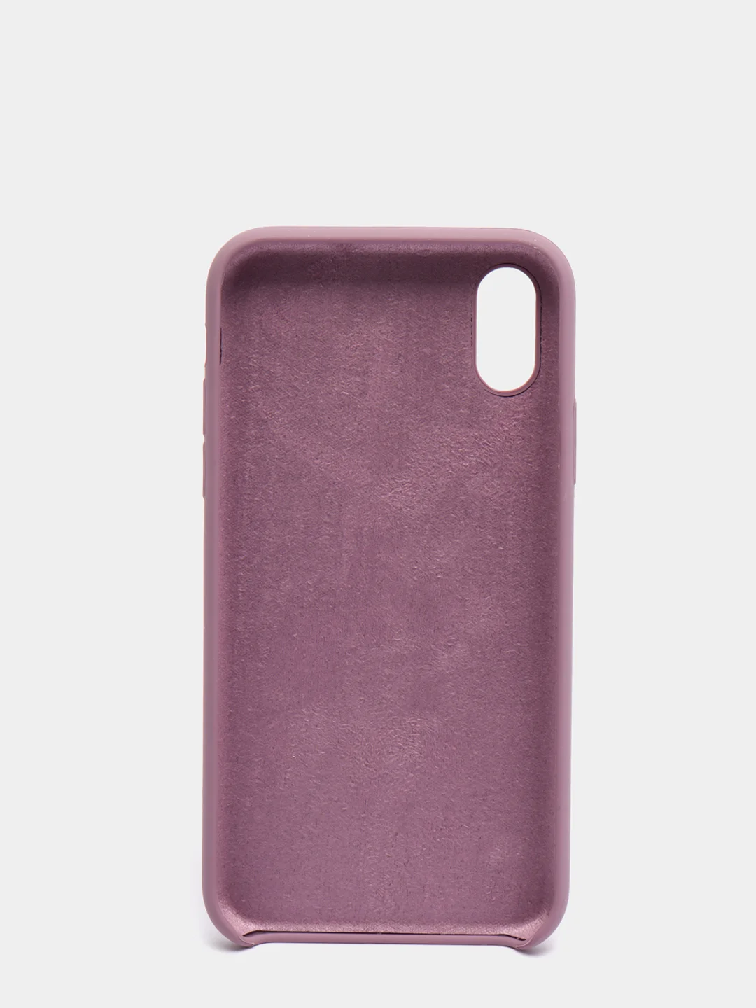 Пурпурный чехол Silicone Case силиконовый с микрофиброй IPhone 5/5s/SE 6/6s 7/8 7+/8+ X/XS / 11 / 12