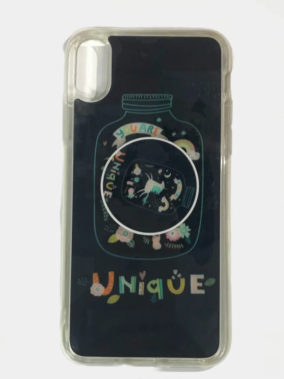 Чехол для iPhone X / iPhone XS Popsocket пластик / силикон