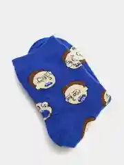 Индиго носки высокие мужские унисекс с принтом мультфильм "Rick and Morty" носочки женские