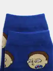 Индиго носки высокие мужские унисекс с принтом мультфильм "Rick and Morty" носочки женские