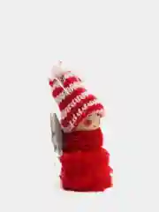 Красный новогодняя игрушка подвеска "Ангел маленький"