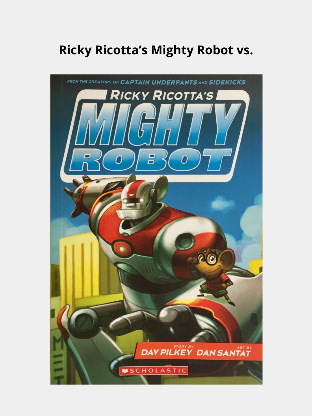 Комиксы на английском языке для детей Ricky Ricottas Mighty Robot, 5+  купить по цене 459 ₽ в интернет-магазине Магнит Маркет