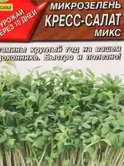 Микрозелень Кресс-Салат, микс