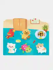 Лото детское для малышей. Настольная игра для девочек