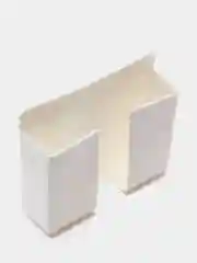 Белый настенный пластиковый держатель для телефона