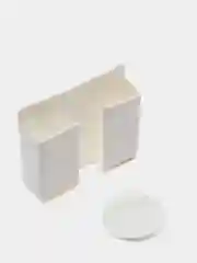 Белый настенный пластиковый держатель для телефона