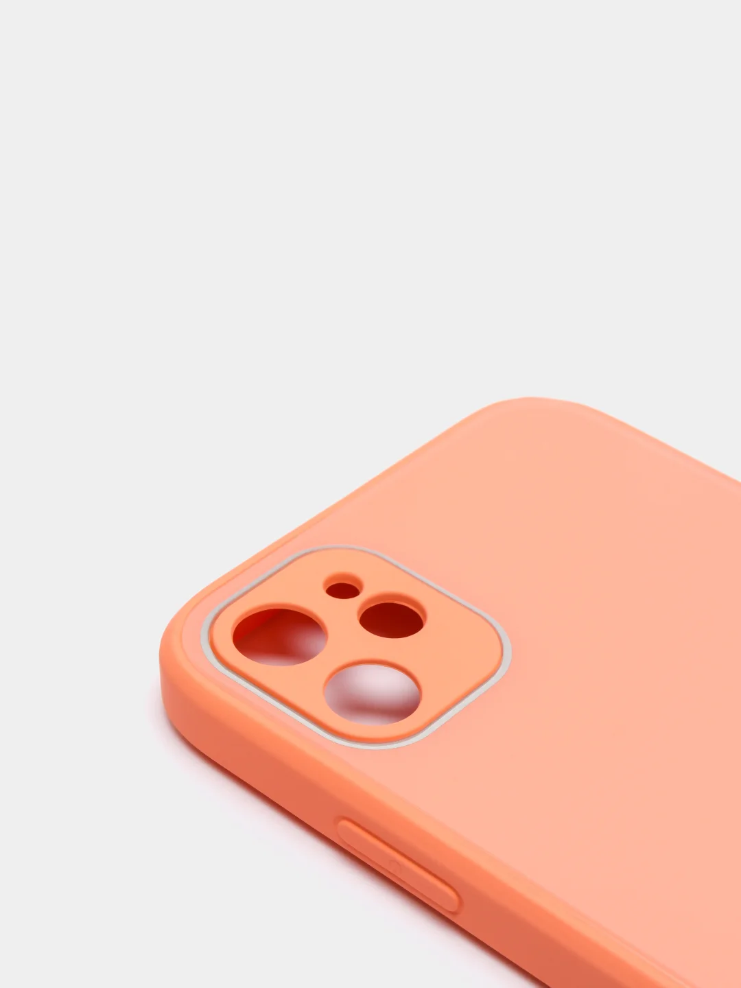 Пудровый чехол для iPhone (Айфон) 11 со стеклянной панелью
