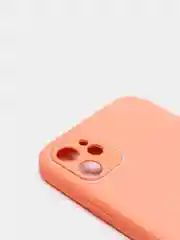 Пудровый чехол для iPhone (Айфон) 11 со стеклянной панелью