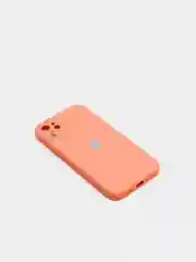 Пудровый чехол для iPhone (Айфон) 11 со стеклянной панелью