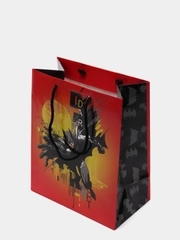 Batman. Пакет подарочный малый (оранжевый), 180*223*100 мм