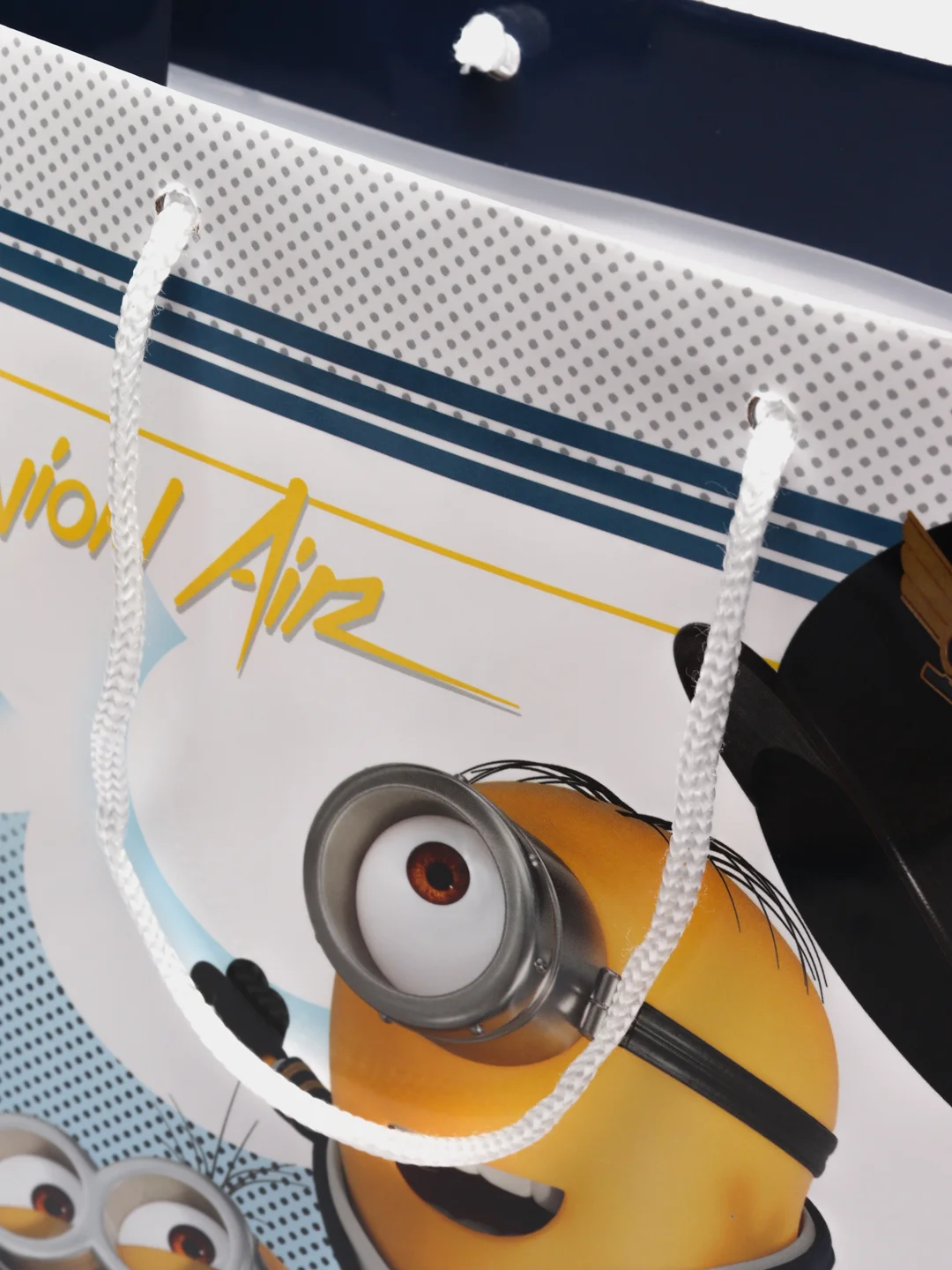 Minions 2. Пакет подарочный большой-2, 220*310*100 мм (3D дизайн)