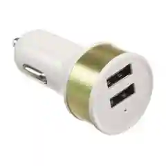 Автомобильное зарядное устройство, 2 USB, 2.1/1А, микс