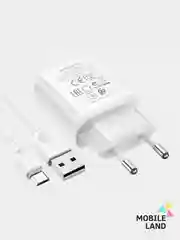 Черный сетевое зарядное устройство BOROFONE BA52A USB-Type-C/USB-Lightning(Apple Iphone)