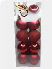 Алый елочные игрушки