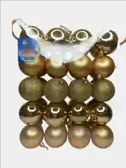 Золотой елочные игрушки