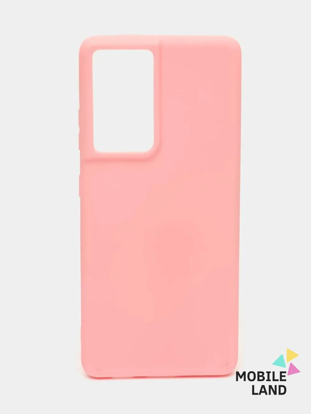 Розовый чехол силиконовый для Samsung S21 / Samsung S21 Plus / S21 Ultra