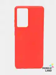 Красный чехол силиконовый для Samsung S21 / Samsung S21 Plus / S21 Ultra