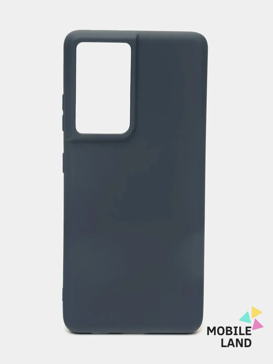 Темно-синий чехол силиконовый для Samsung S21 / Samsung S21 Plus / S21 Ultra