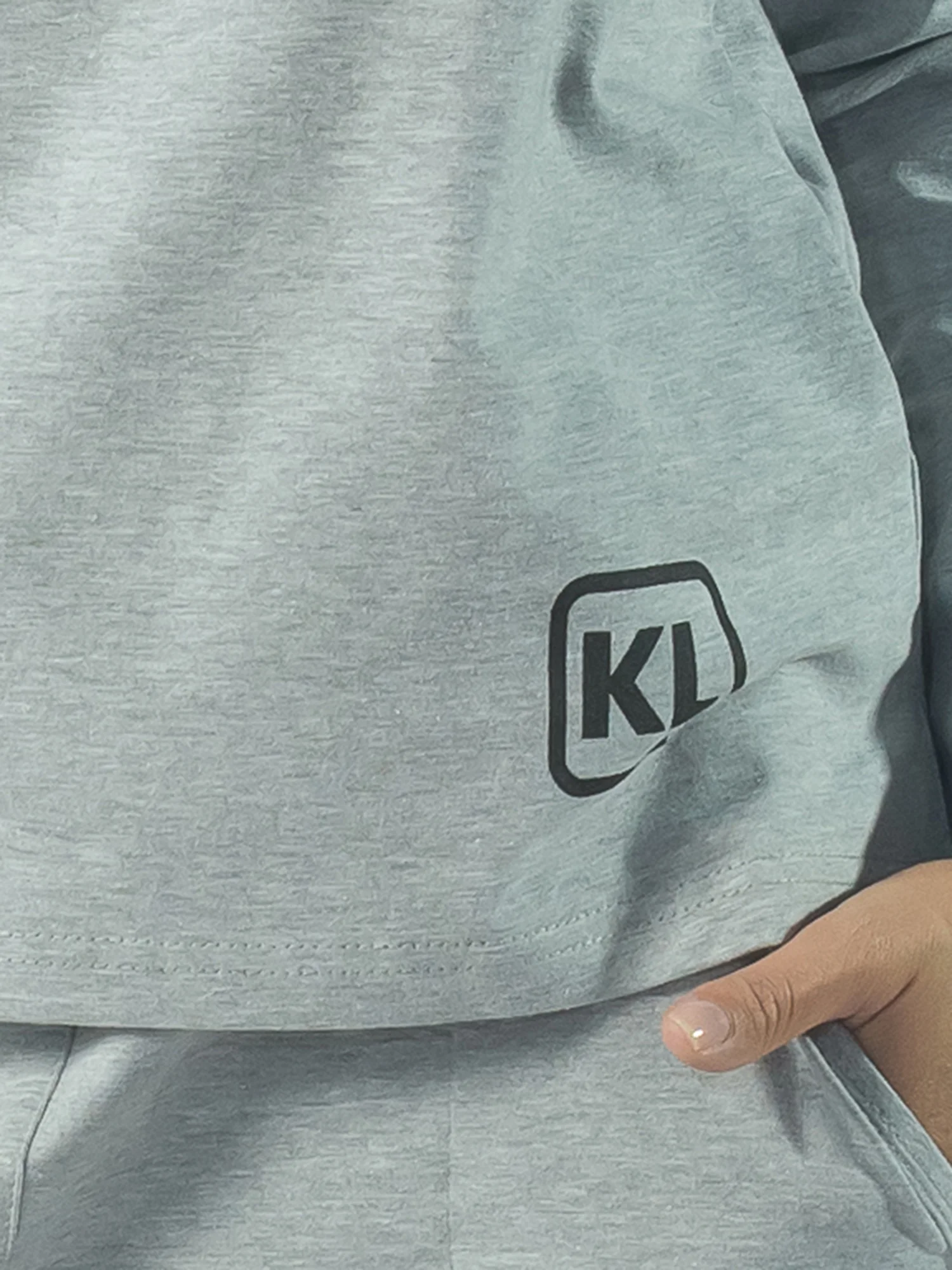 Костюм брючный KL КЛК1451П1 серый меланж, KLERY