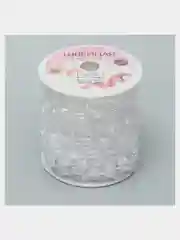 Бусы на нитях, 10 мм, 9 м, цвет прозрачный