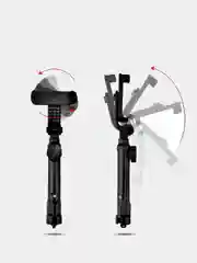 Белый xt-10 штатив - селфи палка с  bluetooth кнопкой ( монопод штатив )