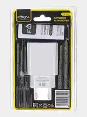 Сетевое зарядное устройство "Стандарт", 2хUSB, 2А, 5В, Белый
