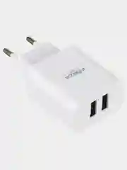 Сетевое зарядное устройство "Стандарт", 2хUSB, 2А, 5В, Белый