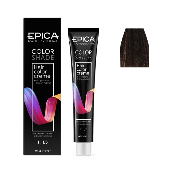 Epica colorshade 6.17 Крем-краска темно-русый древесный, 100 мл