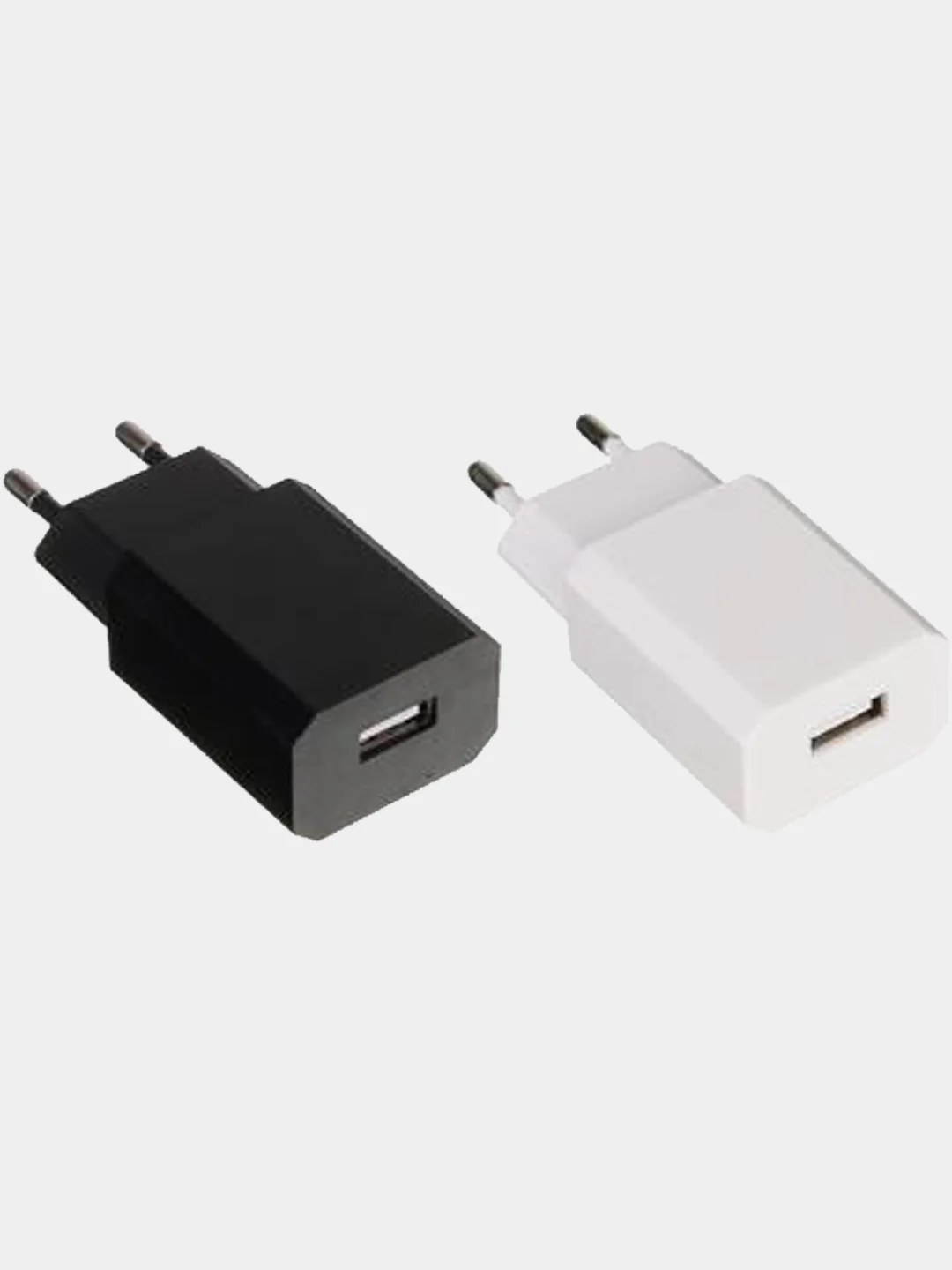 Сетевое зарядное устройство "Эконом", 220В, 1,0А, пластик