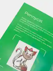 Оригинальная коллекционная фигурка Pennycat #6, 10 см