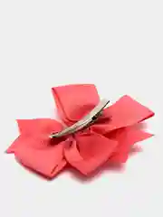 Коралловый меланж заколка для волос, однотонная