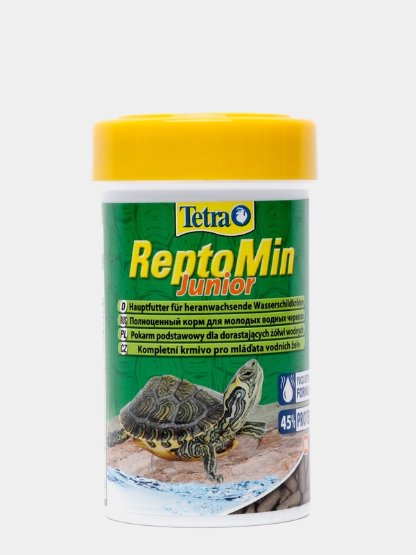 Tetra ReptoMin Junior, полноценное питание для водных черепах подростков, 100 мл