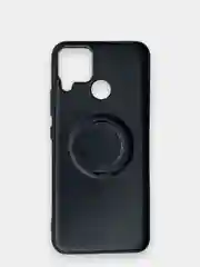 Чехол Realme C15 Реалми С15 силиконовый магнитный с кольцом iFace