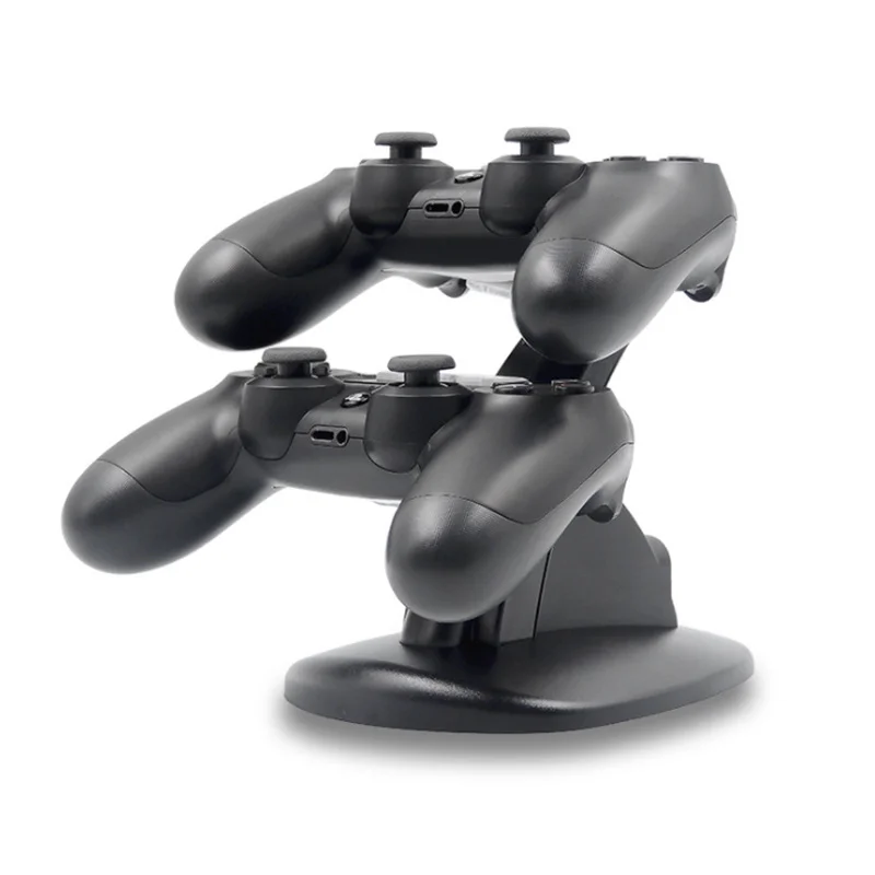 Зарядная станция двойная для джойстиков Playstation 4, DualShock 4, PS4, PS4 Slim, PS4 PRO