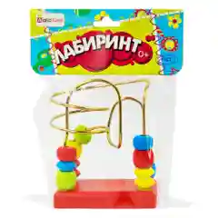 Желтый игрушка-головоломка "Лабиринт"